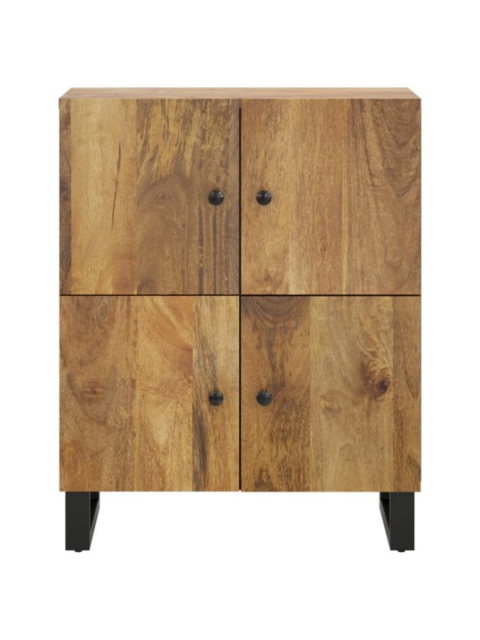 Kumode ar 4 durvīm, 60x33x75 cm, mango masīvkoks