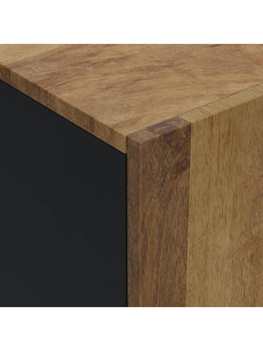 Kumode ar 4 durvīm, 60x33x75 cm, mango masīvkoks