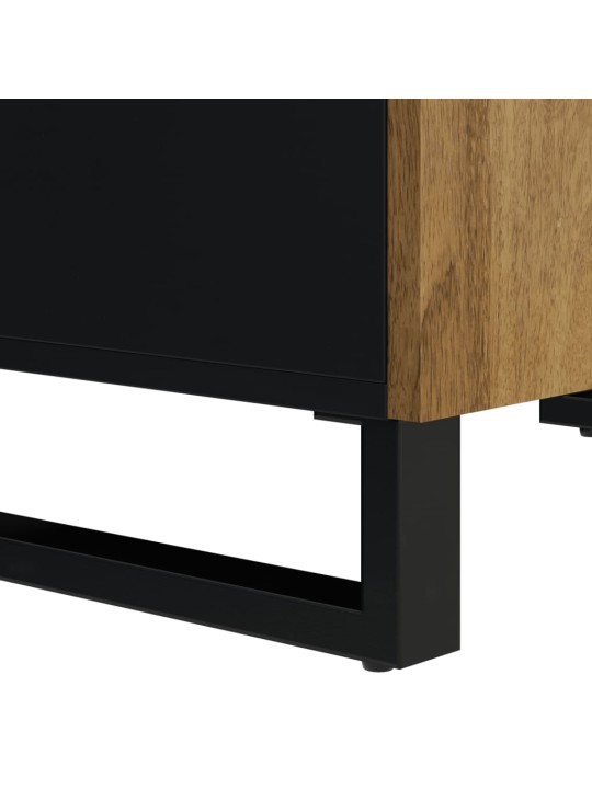 Kumode ar 4 durvīm, 60x33x75 cm, mango masīvkoks