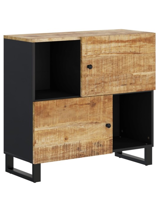 Kumode ar 2 durvīm, 80x33x75 cm, mango masīvkoks