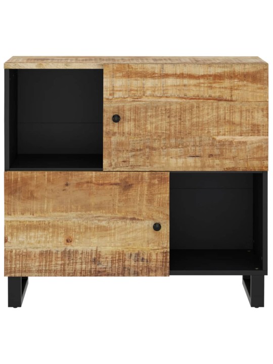 Kumode ar 2 durvīm, 80x33x75 cm, mango masīvkoks