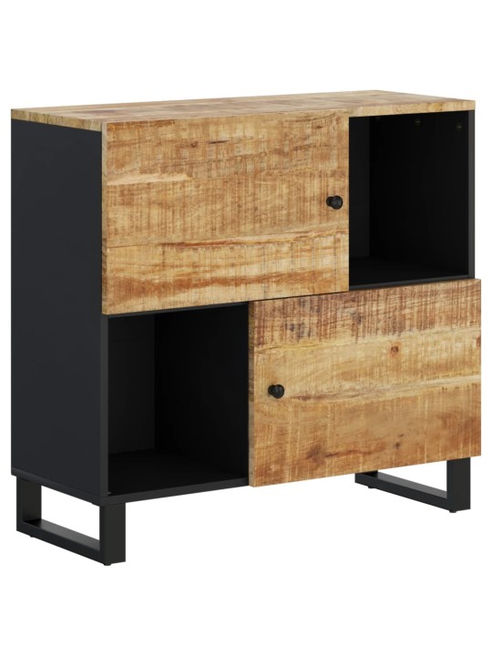 Kumode ar 2 durvīm, 80x33x75 cm, mango masīvkoks