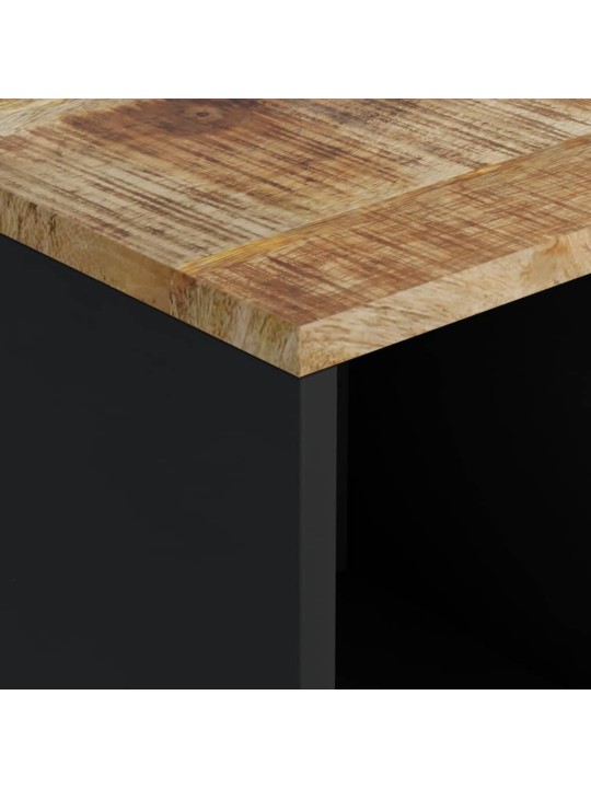 Kumode ar 2 durvīm, 80x33x75 cm, mango masīvkoks