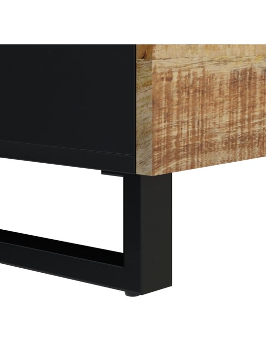 Kumode ar 2 durvīm, 80x33x75 cm, mango masīvkoks