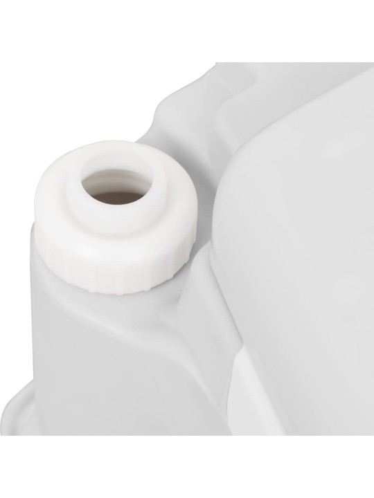 Pārnēsājama ūdens tvertne ar adapteri, 24 l, pelēka