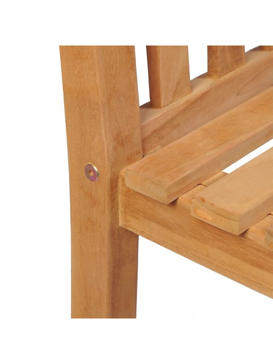 Piecdaļīgs dārza mēbeļu komplekts, masīvs tīkkoks