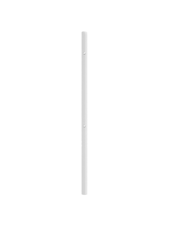 Gultas galvgalis, balts, 90 cm