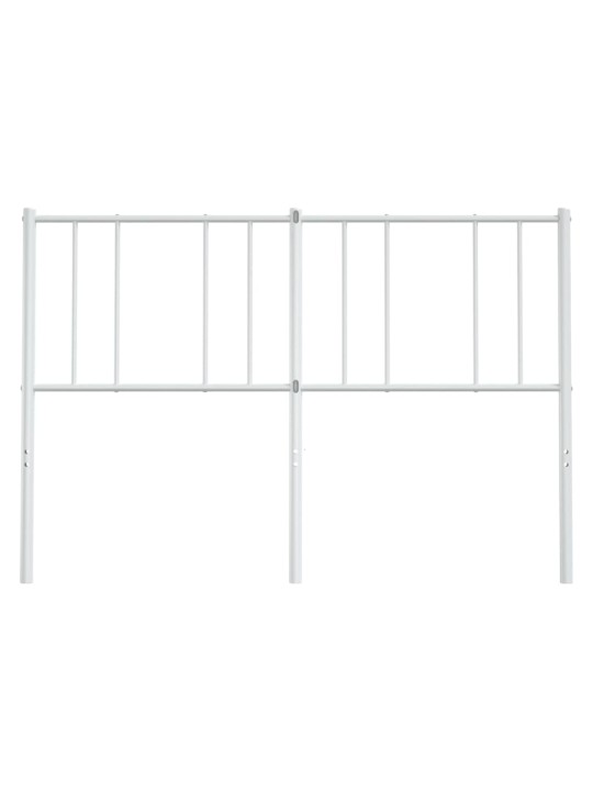 Gultas galvgalis, balts, 120 cm