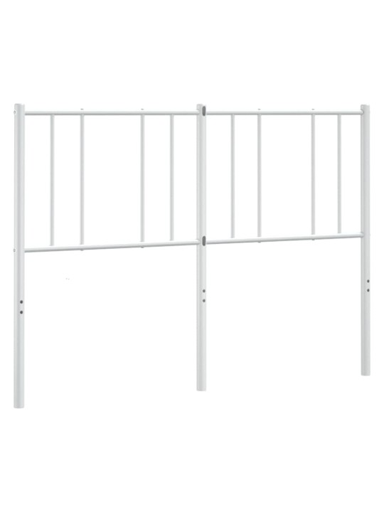 Gultas galvgalis, balts, 150 cm