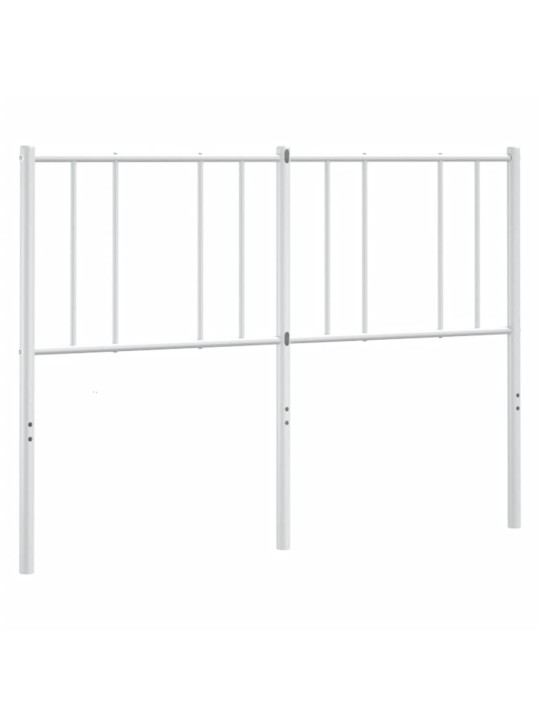 Gultas galvgalis, balts, 160 cm