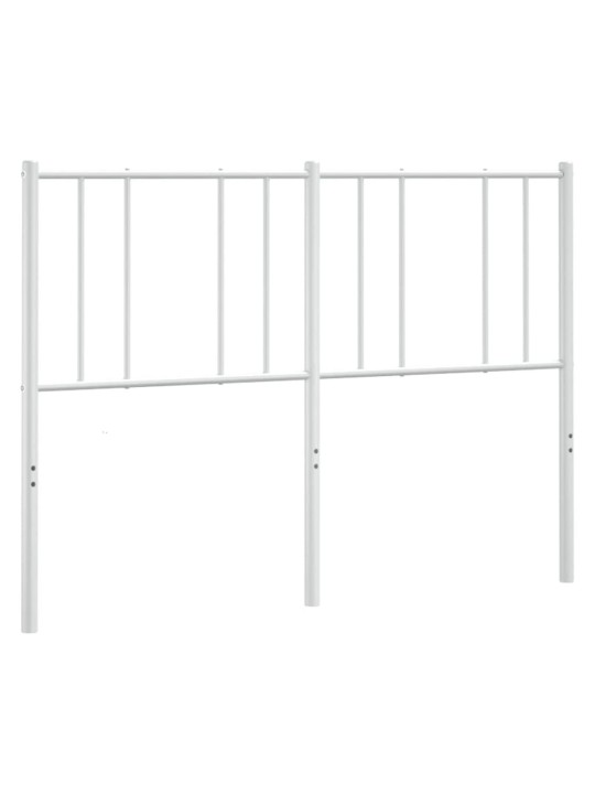 Gultas galvgalis, balts, 160 cm