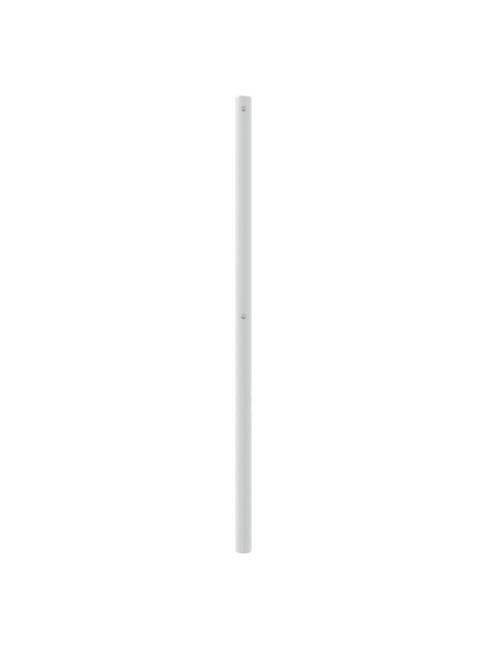 Gultas galvgalis, balts, 200 cm