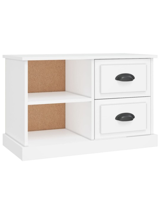 Tv skapītis, 73x35,5x47,5 cm, inženierijas koks, balts