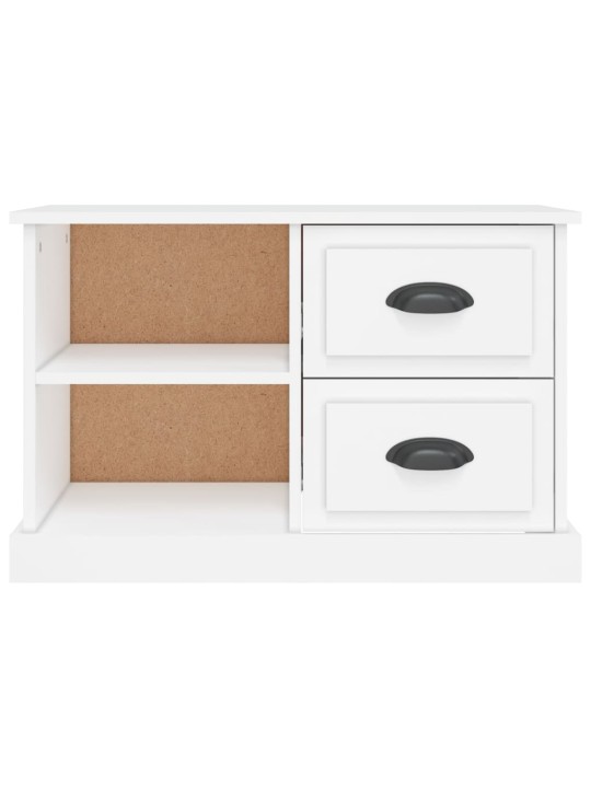 Tv skapītis, 73x35,5x47,5 cm, inženierijas koks, balts