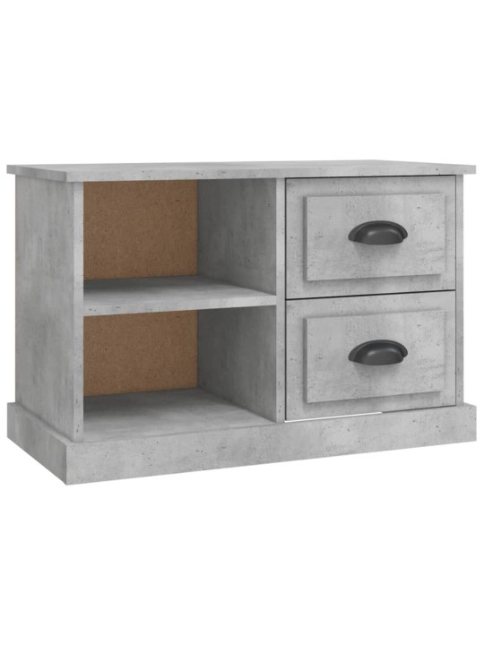 Tv skapītis, betona pelēks, 73x35,5x47,5 cm, inženierijas koks