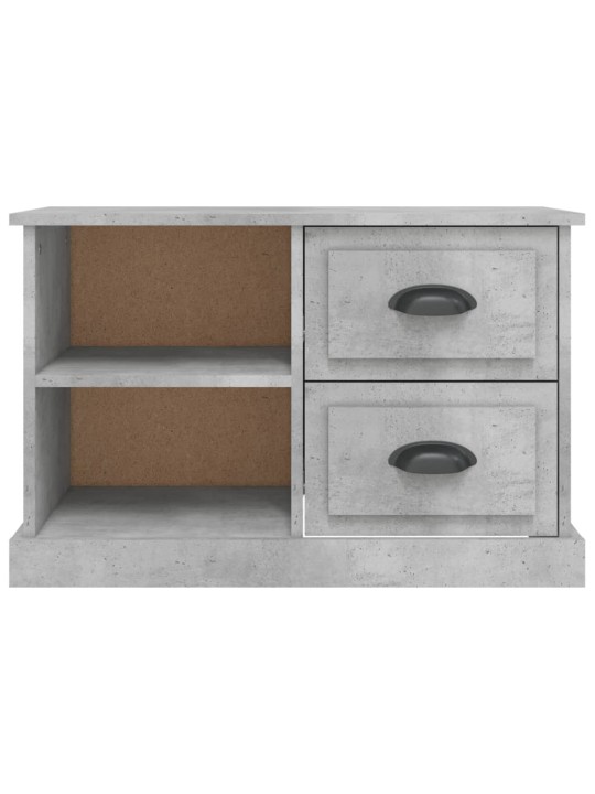 Tv skapītis, betona pelēks, 73x35,5x47,5 cm, inženierijas koks