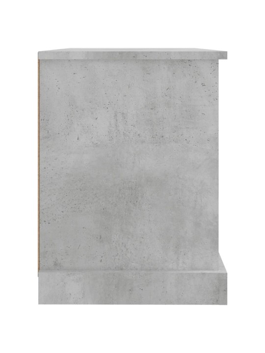 Tv skapītis, betona pelēks, 73x35,5x47,5 cm, inženierijas koks
