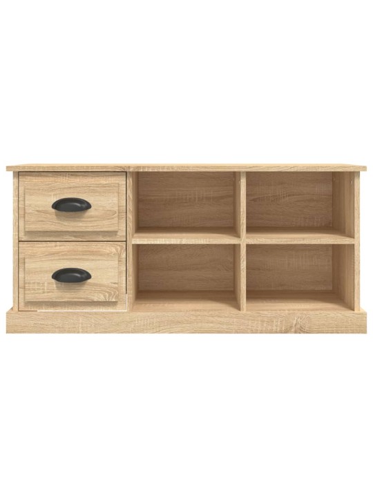 Tv skapītis, sonomas ozola, 102x35,5x47,5 cm, inženierijas koks
