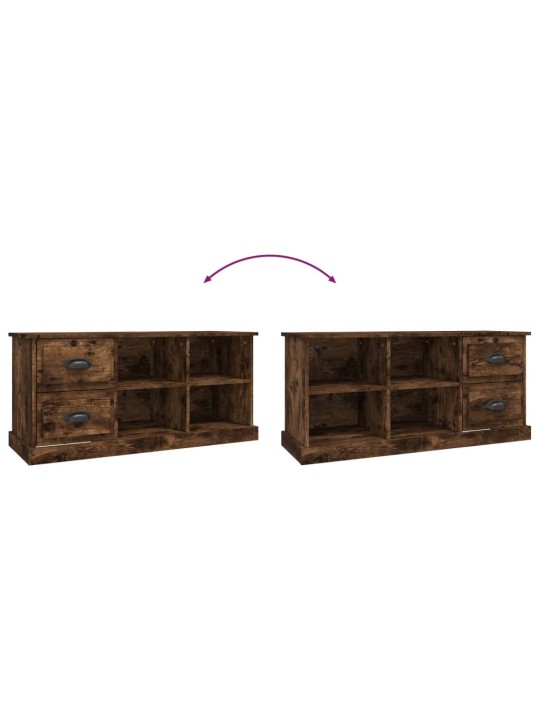 Tv skapītis, ozolkoka krāsa, 102x35,5x47,5cm, inženierijas koks