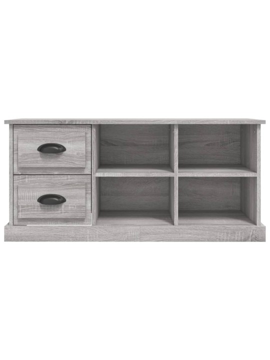 Tv skapītis, pelēks, 102x35,5x47,5 cm, inženierijas koks