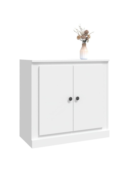 Kumode, 70x35,5x67,5 cm, inženierijas koks, balta