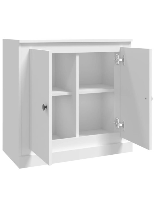 Kumode, 70x35,5x67,5 cm, inženierijas koks, balta