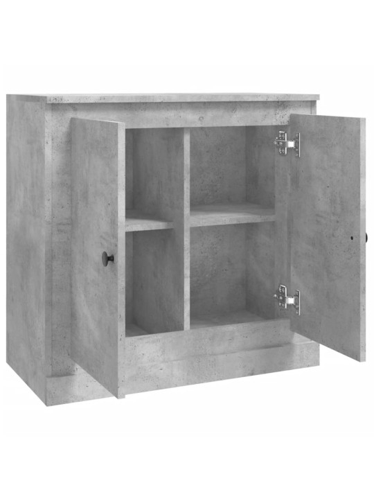 Kumode, betona pelēka, 70x35,5x67,5 cm, inženierijas koks