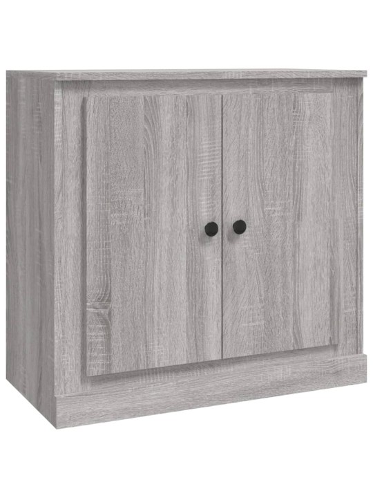 Kumode, pelēka ozolkoka, 70x35,5x67,5 cm, inženierijas koks