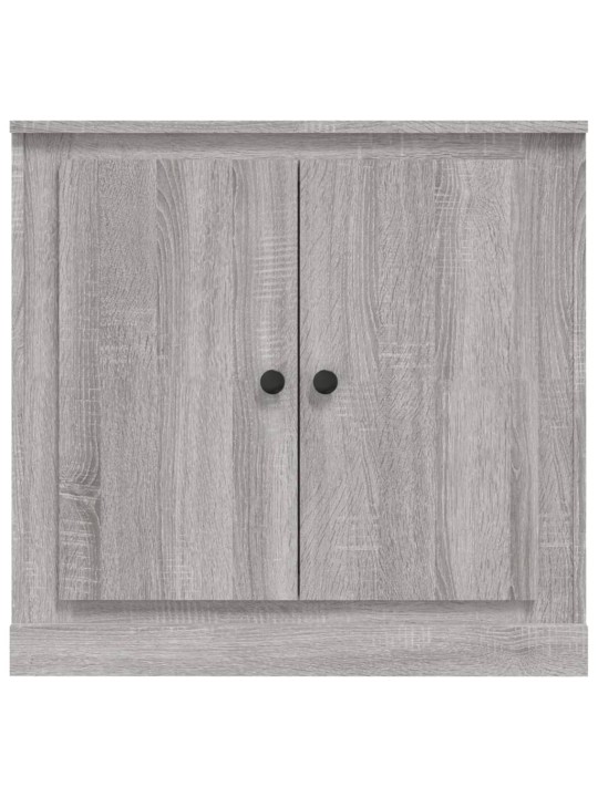 Kumode, pelēka ozolkoka, 70x35,5x67,5 cm, inženierijas koks