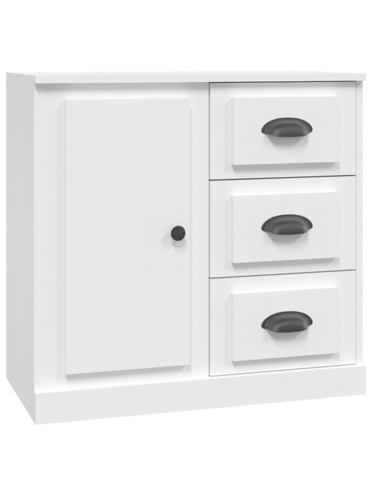 Kumode, 70x35,5x67,5 cm, inženierijas koks, balta