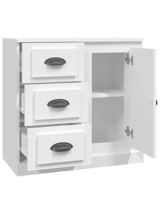 Kumode, 70x35,5x67,5 cm, inženierijas koks, balta
