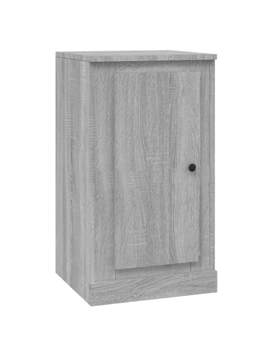 Kumode, pelēka ozolkoka, 37,5x35,5x67,5 cm, inženierijas koks