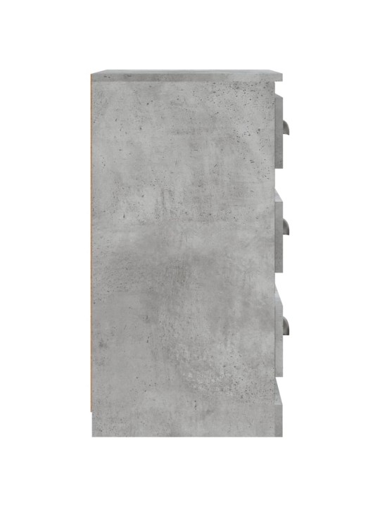 Kumode, betona pelēka, 36x35,5x67,5 cm, inženierijas koks