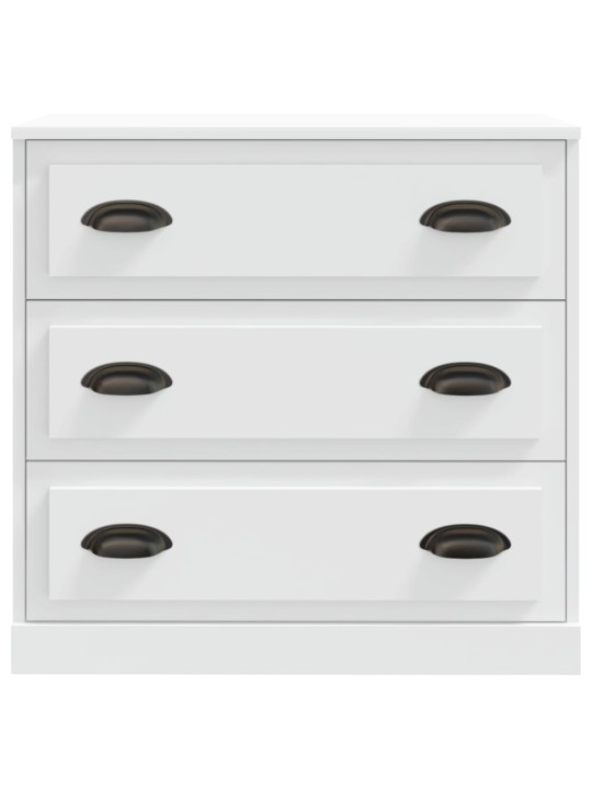 Kumode, 70x35,5x67,5 cm, inženierijas koks, balta
