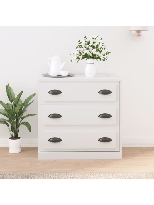 Kumode, 70x35,5x67,5 cm, inženierijas koks, balta