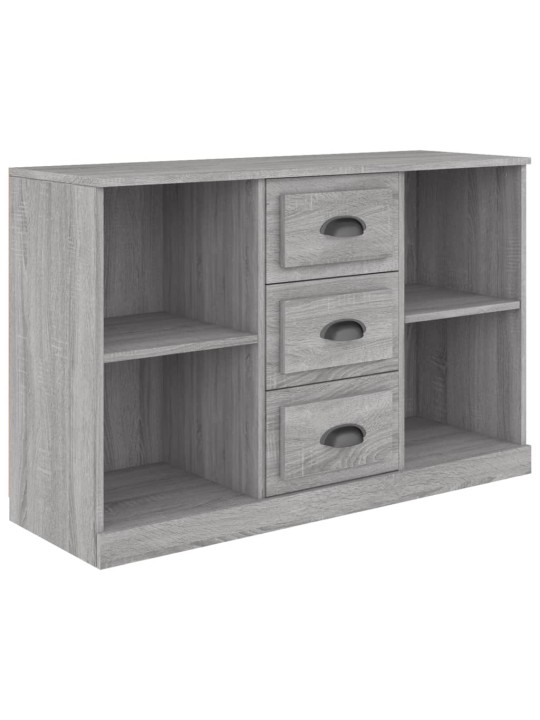 Kumode, pelēka ozolkoka, 104,5x35,5x67,5 cm, inženierijas koks