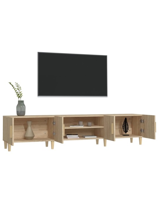 Tv skapītis, sonomas ozola, 180x31,5x40 cm, inženierijas koks