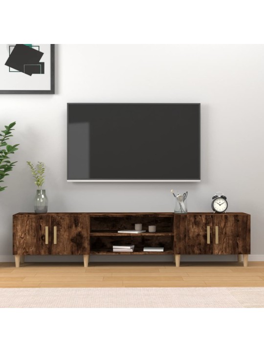 Tv skapītis, sonomas ozolkoka, 180x31,5x40cm, inženierijas koks