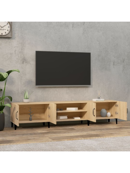 Tv skapītis, sonomas ozola, 180x31,5x40 cm, inženierijas koks