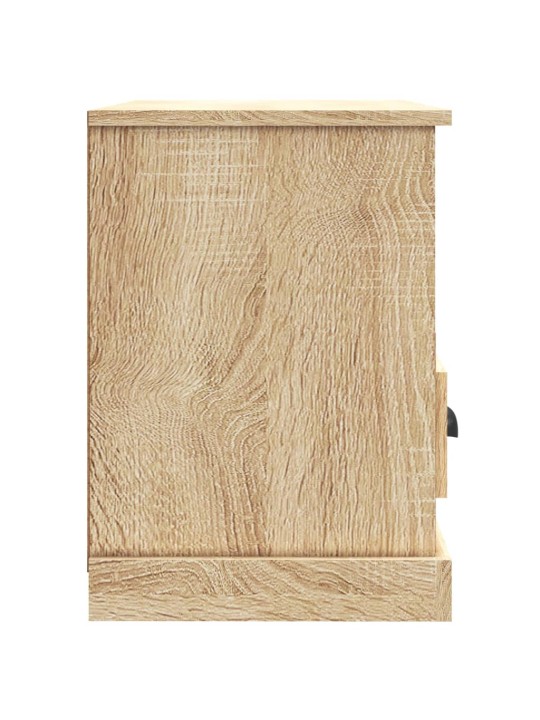 TV skapītis, ozolkoka krāsa, 80x35x50 cm, inženierijas koks