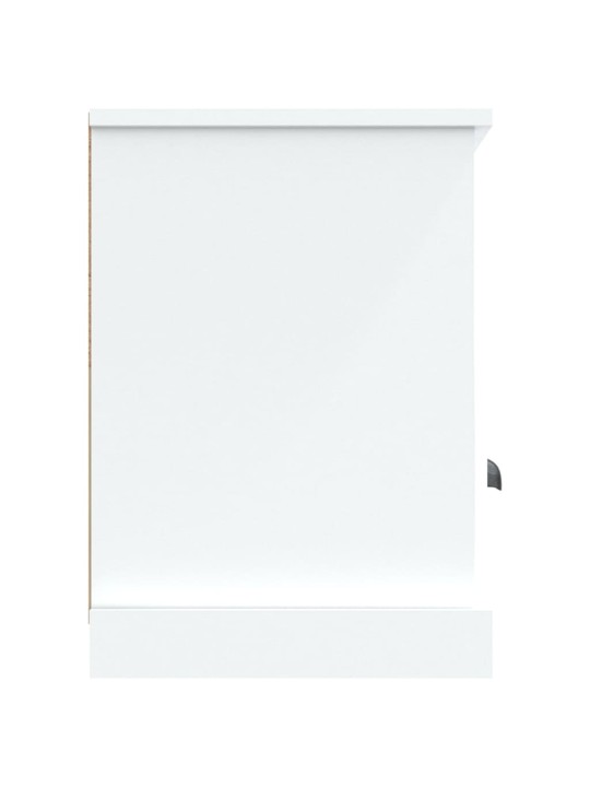 Tv skapītis, 100x35x50 cm, inženierijas koks, balts