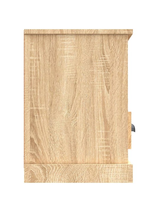 Tv skapītis, ozolkoka krāsa, 100x35x50 cm, inženierijas koks