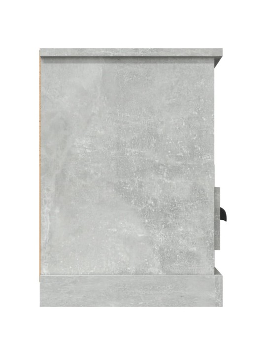 Tv skapītis, betona pelēks, 100x35x50 cm, inženierijas koks
