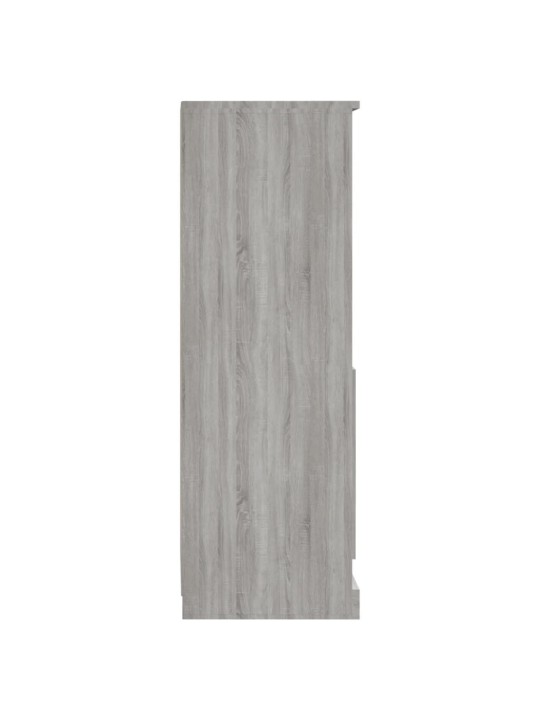 Augstais skapis, pelēks, 36x35,5x103,5 cm, inženierijas koks