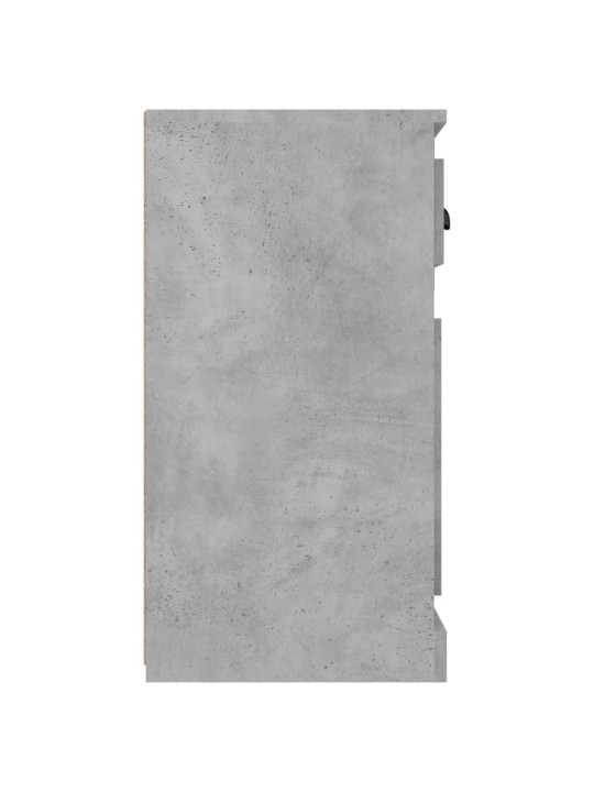 Kumode, betona pelēka, 70x35,5x67,5 cm, inženierijas koks