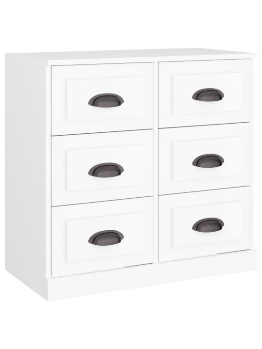 Kumode, 70x35,5x67,5 cm, inženierijas koks, balta