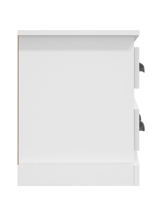 Tv skapītis, 100x35,5x45 cm, inženierijas koks, balts