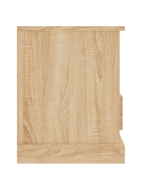Tv skapītis, sonomas ozolkoka, 93x35,5x45 cm, inženierijas koks