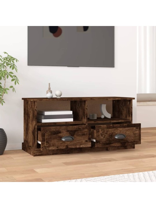 Tv skapītis, sonomas ozolkoka, 93x35,5x45 cm, inženierijas koks
