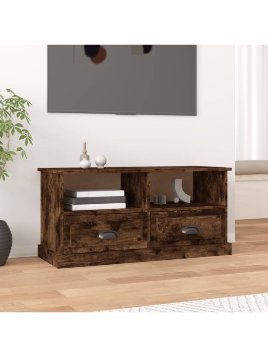 Tv skapītis, sonomas ozolkoka, 93x35,5x45 cm, inženierijas koks